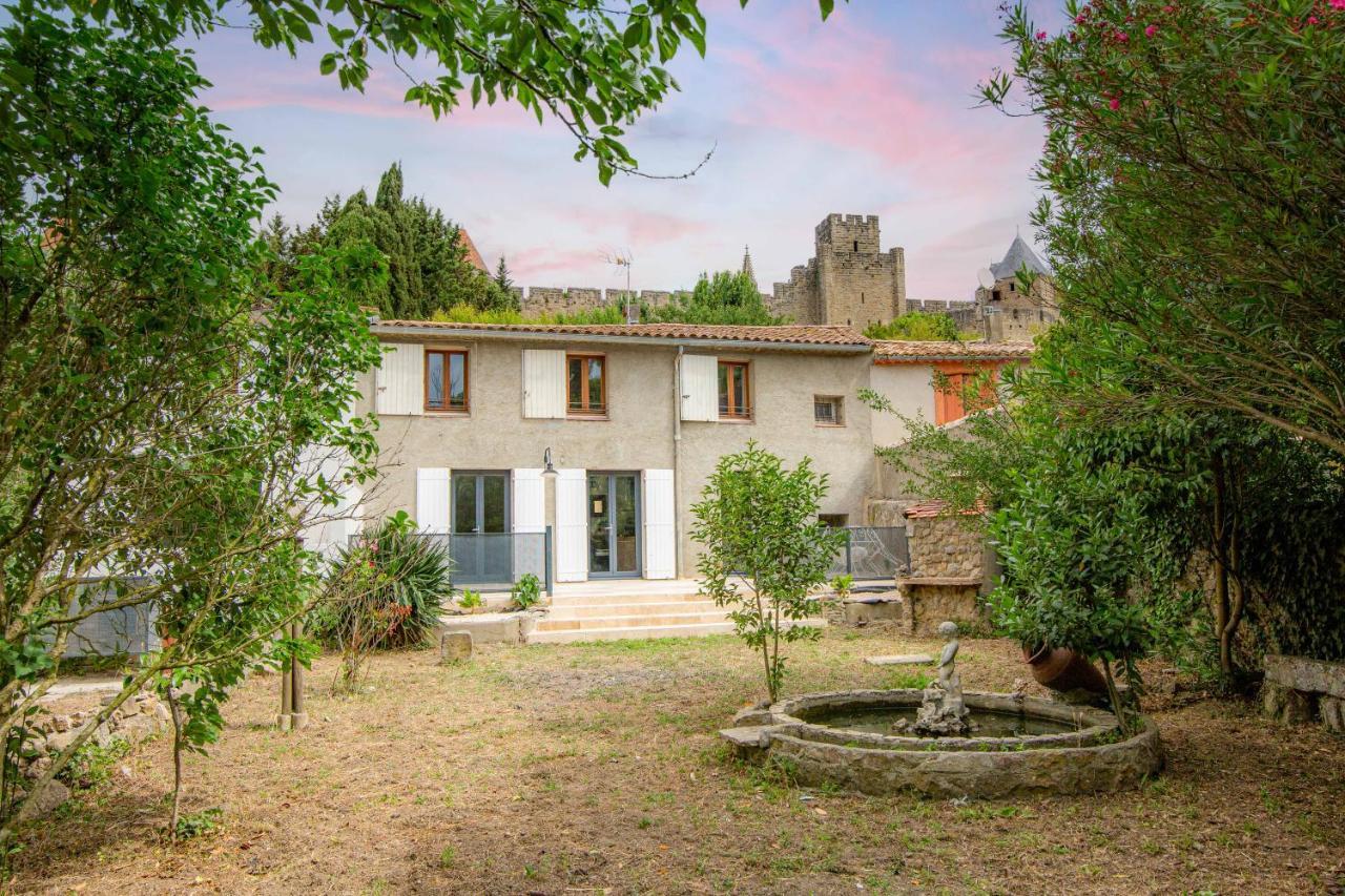 Les Pimprenelles Villa Carcassonne Exteriör bild