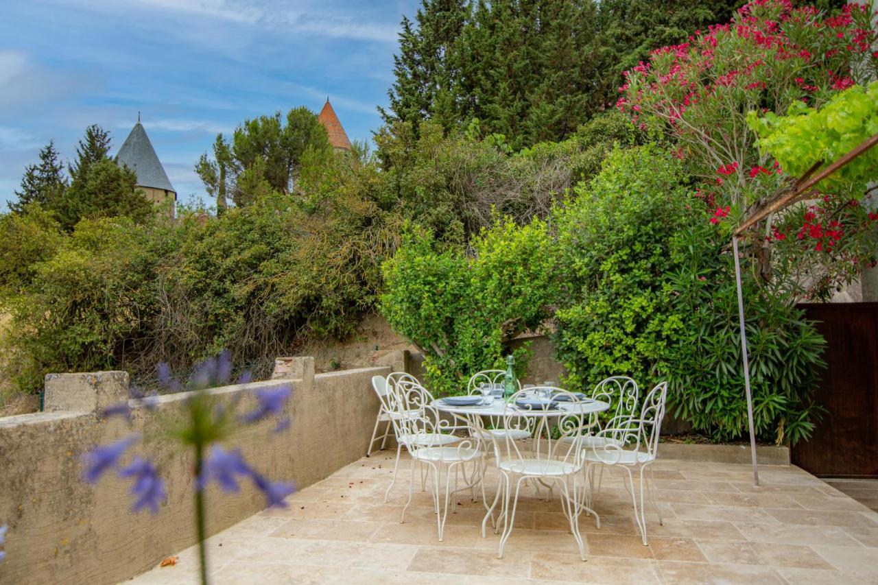 Les Pimprenelles Villa Carcassonne Exteriör bild