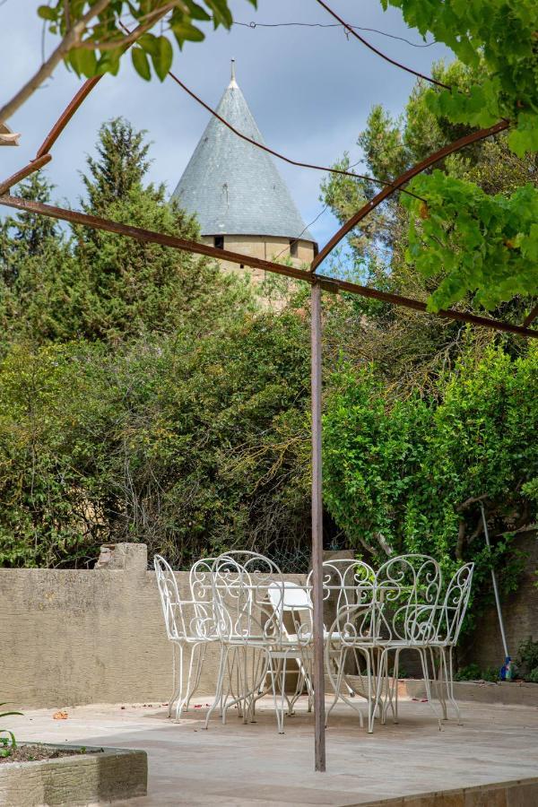 Les Pimprenelles Villa Carcassonne Exteriör bild